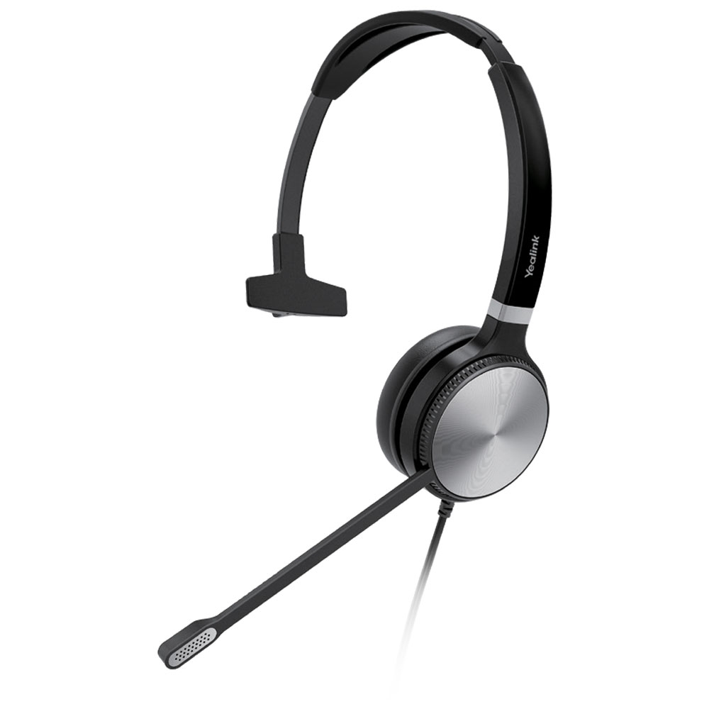 Yealink UH36 Mono Wideband Noise Cancelling Headset – USB / 3.5mm Connections, Designed for UC