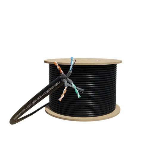 Cat6A External Cable Rolls – Cat6A U/FTP Solid Gel Filled (Underground) Cable Roll