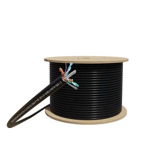 Cat6A External Cable Rolls – Cat6A U/UTP Solid Gel Filled (Underground) Cable