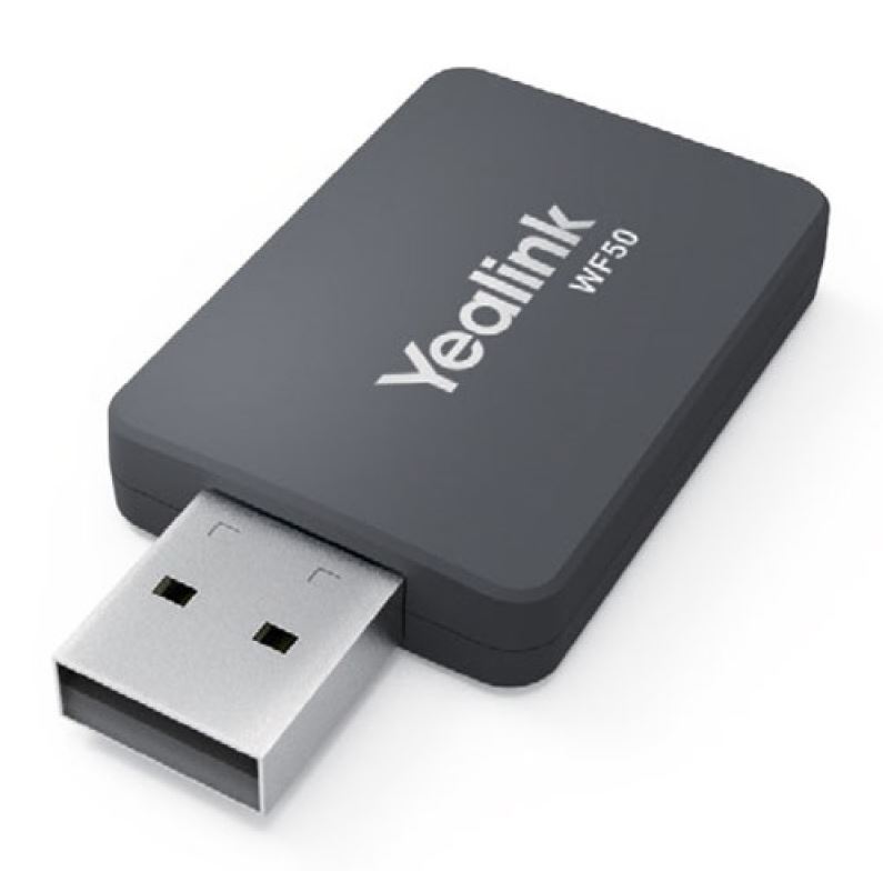 Yealink WF50 Dual Band WiFi USB Dongle - SIP-T27G/T41S/T42S/T46S/T48S IP Phone (F/W Version 84)