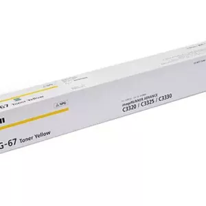 GENUINE Canon NPG-67 Yellow Toner