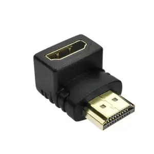 HDMI Male to HDMI Female 90 Degree Right Angle Adapter Converter