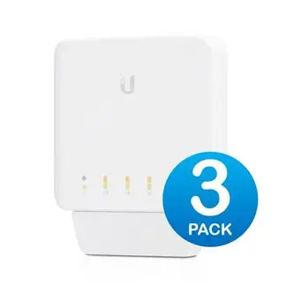 Ubiquiti USW Flex 3 Pack Managed Layer 2 Gigabit switch