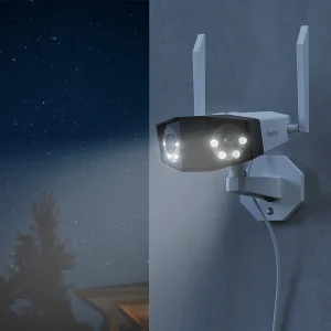 Reolink Duo 2 WiFi 4K Security Camera,Smart Dual-Lens 4K Wi-Fi 6 Security Camera,180° Panoramic 4K Wi-Fi Camera,AI Detection Wi-Fi 6 Surveillance Camera