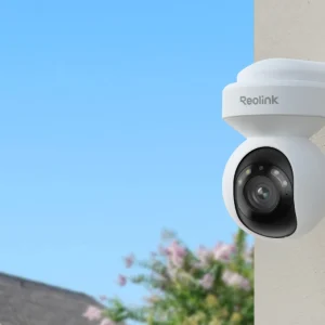 Reolink E1 Outdoor 5MP Wi-Fi PT Security Camera,Reolink E1 Outdoor 5MP Wi-Fi camera with PT auto-tracking,E1 Outdoor dual-band Wi-Fi PT security camera,Reolink 5MP Super HD outdoor Wi-Fi camera with spotlight color night vision,Reolink PT camera with person,vehicle,and animal detection,Reolink E1 Outdoor 3× optical zoom Wi-Fi security camera