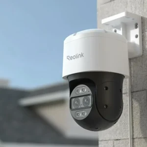Reolink TrackMix PoE dual-lens PTZ camera,Reolink TrackMix PoE 4K PoE PTZ security camera,Reolink TrackMix PoE auto-tracking surveillance camera,Reolink TrackMix PoE wide-angle and telephoto camera,Reolink TrackMix PoE 8MP dual-view camera