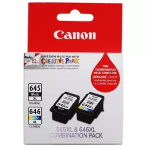 canon combination ink pack pg645xl and cl646xl