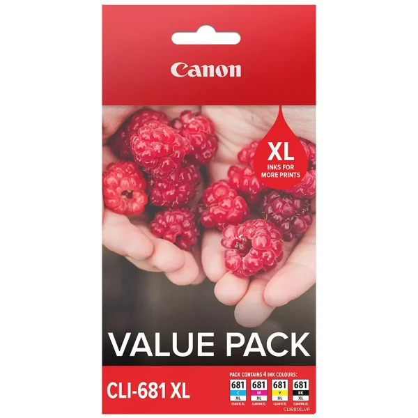canon cli 681 xl ink cartridge value pack cli681xlvp canon cli 681 xl ink cartridge value pack cli681xlvp