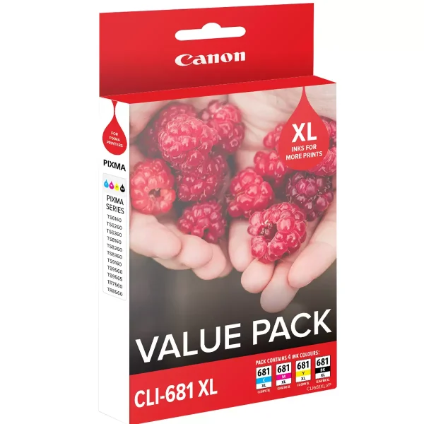 canon cli 681 xl ink cartridge value pack cli681xlvp canon cli 681 xl ink cartridge value pack cli681xlvp