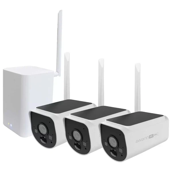 swann maxranger4k solar 3 camera security system swann maxranger4k solar 3 camera security system
