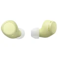 sony ultra compact true wireless earbuds yellow wfc510y