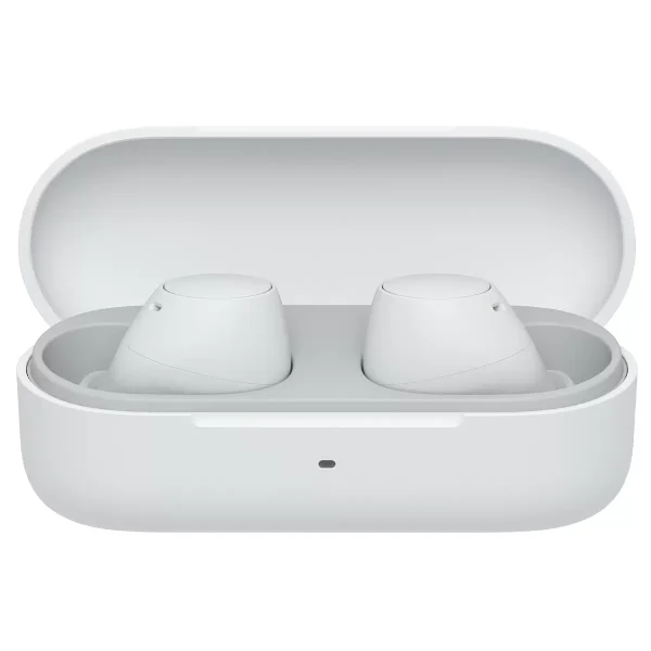sony ultra compact true wireless earbuds white wfc510w