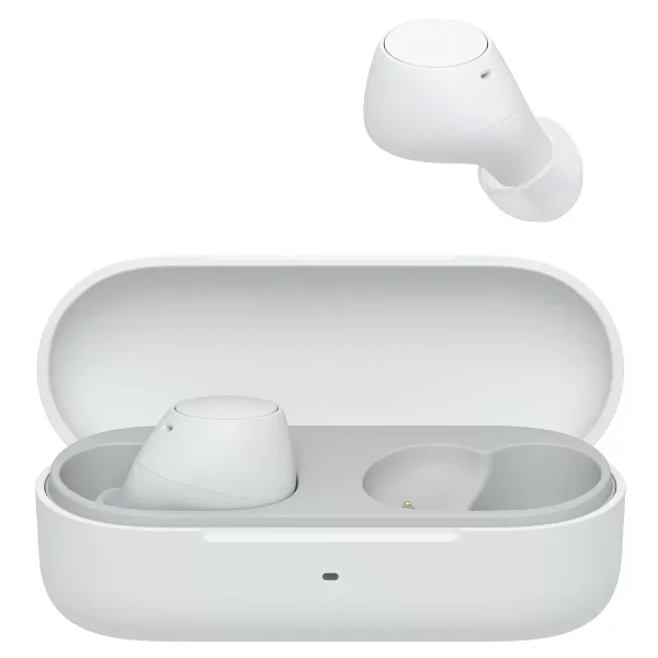 sony ultra compact true wireless earbuds white wfc510w