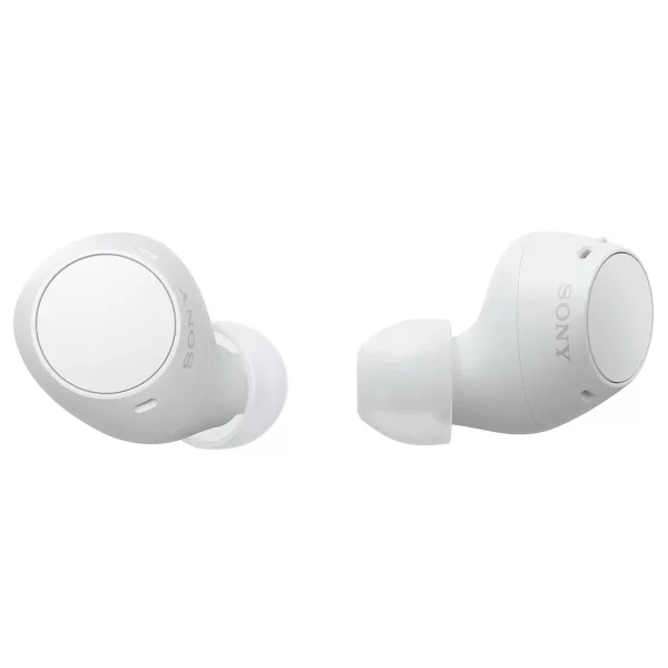 sony ultra compact true wireless earbuds white wfc510w