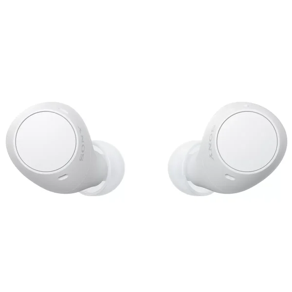sony ultra compact true wireless earbuds white wfc510w