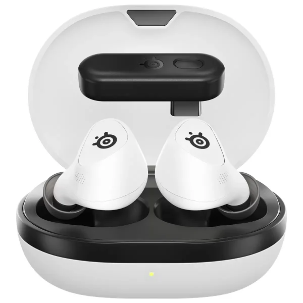 steelseries arctis in ear wireless gamebuds white 61682 SteelSeries Arctis In-Ear Wireless GameBuds White 61682