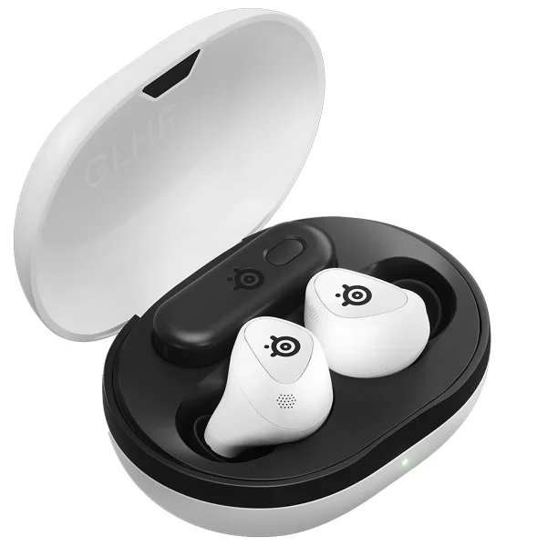 steelseries arctis in ear wireless gamebuds white 61682 steelseries arctis in ear wireless gamebuds white 61682