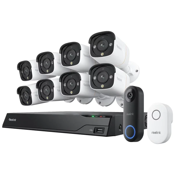 reolink nvr 12mp 4 cam security system and video doorbell poe nvs16 12mb81dbp reolink nvr 12mp 4 cam security system and video doorbell poe nvs16 12mb81dbp