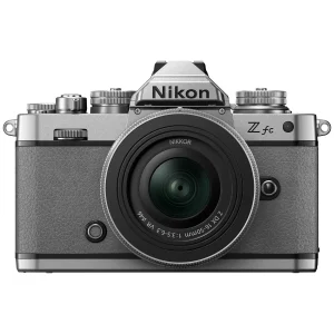 nikon z fc retro style dual lens camera kit grey 851093