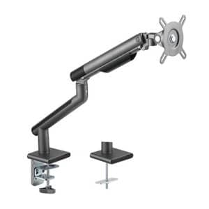 Single Monitor Premium Slim Aluminum Spring-Assisted Monitor Arm